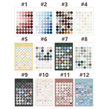  Sticker DOT Infeel.me trang trí sổ tay, planner, scrapbook, ... [ 064 ] 