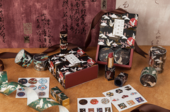  Bộ Washi Tape ánh nhũ cổ trang Trung Quốc CT-AN-06 trang trí scrapbook, sổ tay planner,… [ 043 ] 