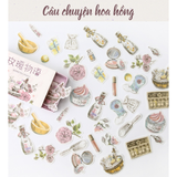  Sticker hộp trang trí Scrapbook, sổ tay, vở (Bộ 40 sticker)_ Chủ đề Kỷ Niệm_KNCR001 [ 023 ] 