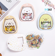  Bộ 50 Miếng Sticker Hình Ngộ Nghĩnh Trang trí scrapbook, sổ tay planner [ 09 ] 