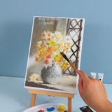  Cọ vẽ đầu ngang màu nước, sơn dầu, acrylic  HB-3340 