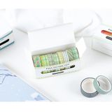  Bộ 8 cuộn Washi Tape theo chủ đề SA08 trang trí scrapbook, sổ tay planner,.. [ 065 ] 