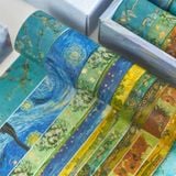  Bộ 10 washi tape ánh nhũ X8580 trang trí sổ tay, scrapbook, planner,.. [ 067 ] 