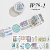  CUỘN WASHI TAPE REN NHŨ CHỦ ĐỀ ÁNH TRĂNG [ 079 ] 