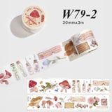  CUỘN WASHI TAPE REN NHŨ CHỦ ĐỀ ÁNH TRĂNG [ 079 ] 