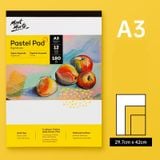  Giấy vẽ phấn tiên Pastel Pad 4 màu trang 180gsm 12 trang 