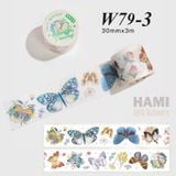  CUỘN WASHI TAPE REN NHŨ CHỦ ĐỀ ÁNH TRĂNG [ 079 ] 