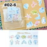  Bộ 70 sticker trang trí sổ tay, scrapbook, lovebox, thiệp [ 002 ] 