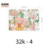  Sổ vẽ nước khổ 32K bìa handmade gáy may vân Hot định lượng 300gsm 20 tờ 