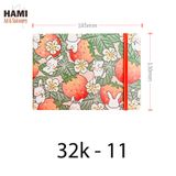  Sổ vẽ nước khổ 32K bìa handmade gáy may vân Hot định lượng 300gsm 20 tờ 