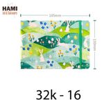  Sổ vẽ nước khổ 32K bìa handmade gáy may vân Hot định lượng 300gsm 20 tờ 