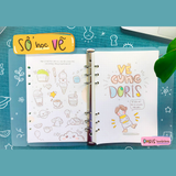  Sổ tập vẽ cùng Doris 