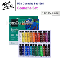  Màu Gouache Mont Marte tuýp 12ml 