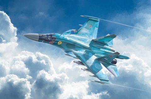  SUKHOI SU - 34/SU-32 FN No. 1379 - SCALE 1:72 