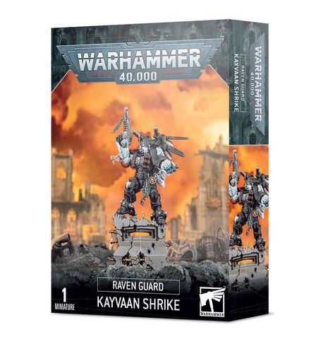 Space Marines: Raven Guard Kayvaan Shrike 