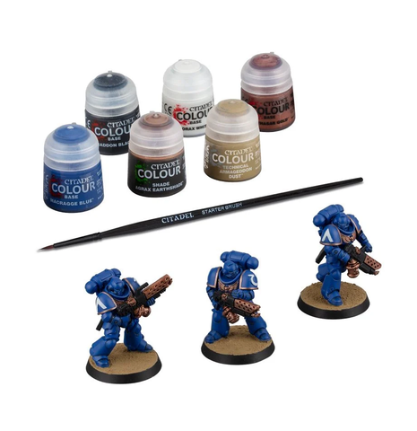  Warhammer 40K: Space Marines: Infernus Marines and Paints Set 