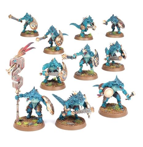  Seraphon: Saurus Warriors 