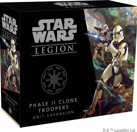  Star Wars Legion: Phase II Clone Troopers Unit Expansion 