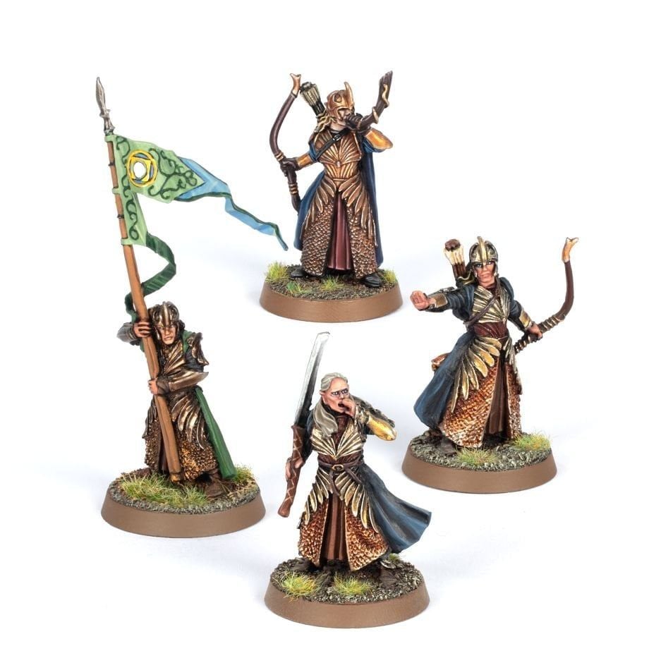  The Lord of the Rings: Galadhrim Elf Commanders 