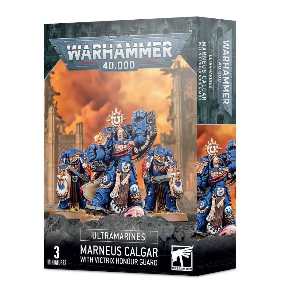  Ultramarines: Marneus Calgar With Victrix Honour Guard 