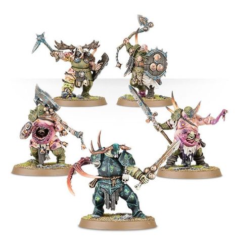  Maggotkin of Nurgle: Putrid Blightkings 