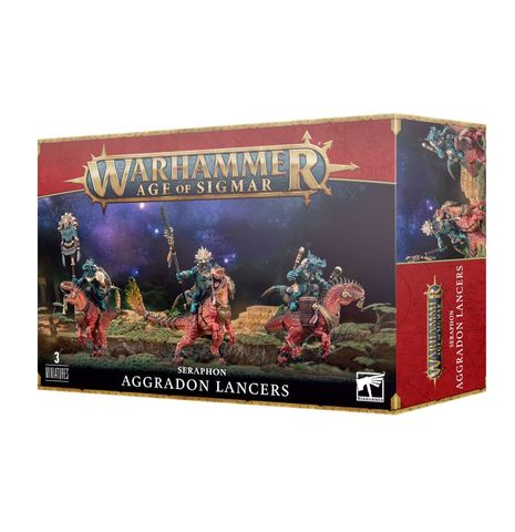  Seraphon: Aggradon Lancers 