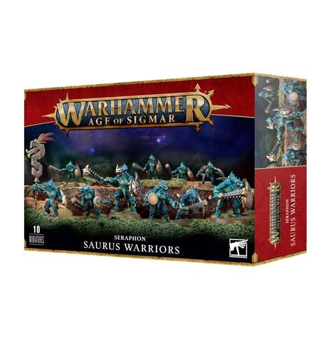  Seraphon: Saurus Warriors 