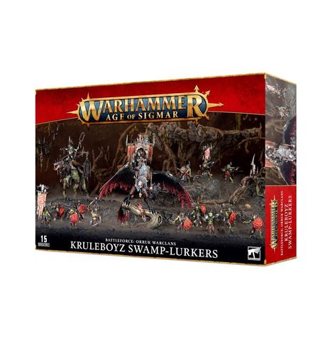  Orruk Warclans Battleforce – Kruleboyz Swamp-lurkers 