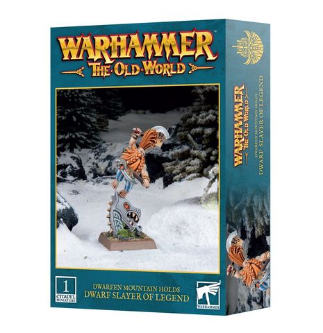  Mô hình Warhammer TOW: Dwarfen Mountain Holds: Dwarf Slayer of Legend 