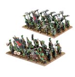  Mô hình Warhammer TOW: Orc & Goblin Tribes: Orc Boyz & Orc Archer Boyz Mobs 