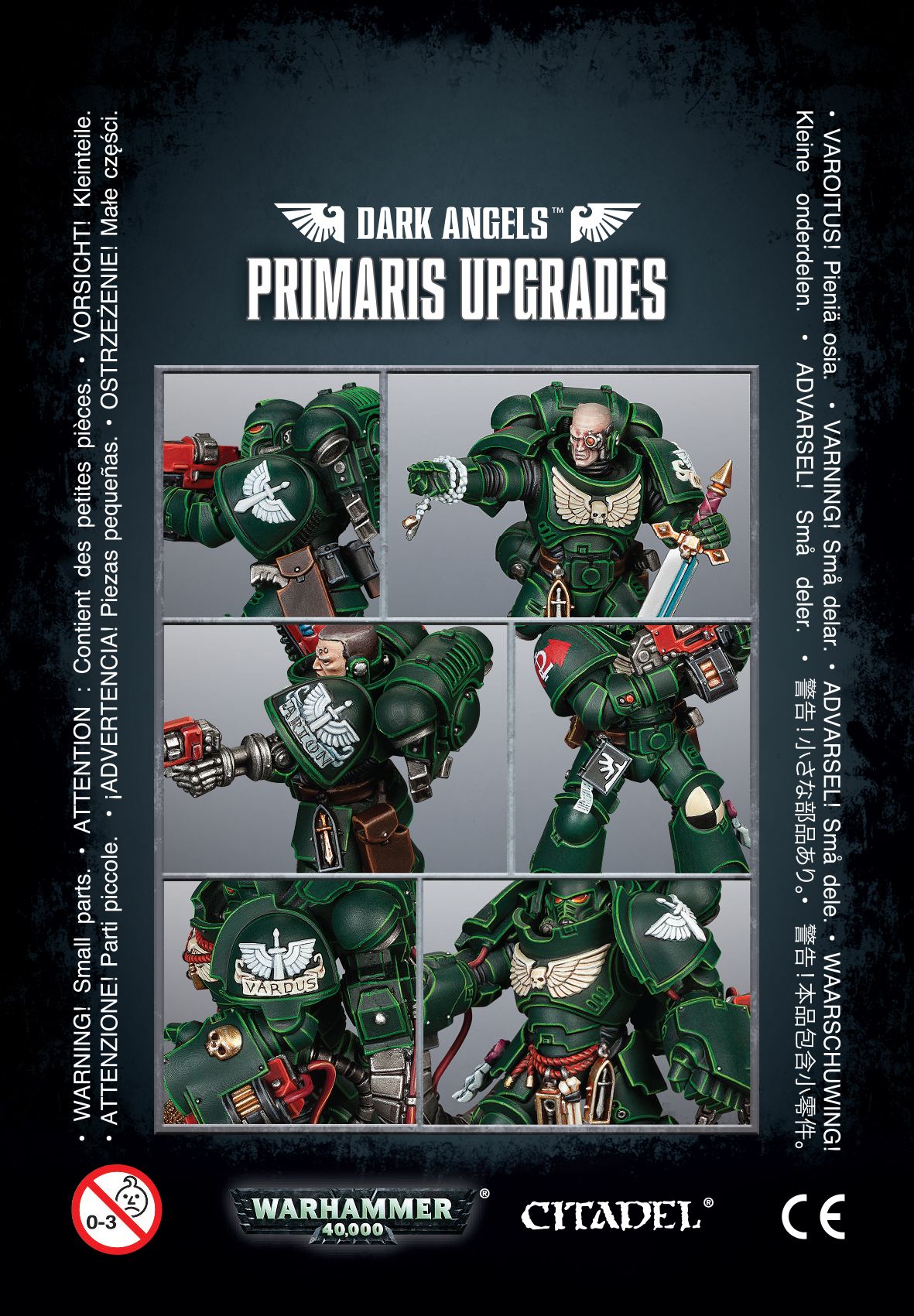  Space Marines: Dark Angels Primaris Upgrade Pack 