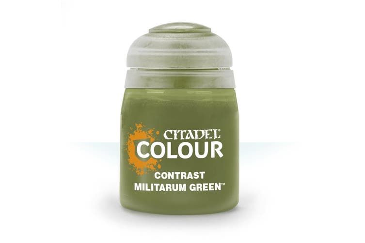  Sơn Citadel Contrast: MILITARUM GREEN 