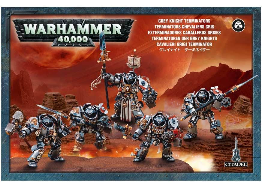  Space Marines: Grey Knights Terminator Squad 