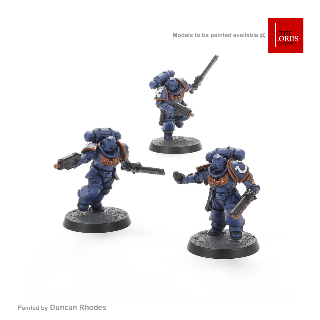  WARHAMMER 40,000 Space Marines Assault  Intercessors and Paint Set 