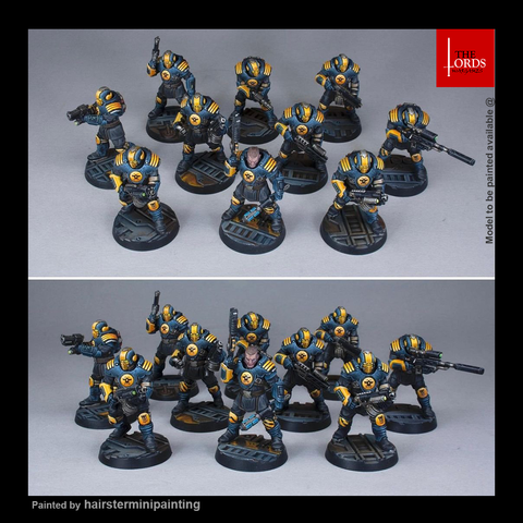  Necromunda: Palanite Enforcers 