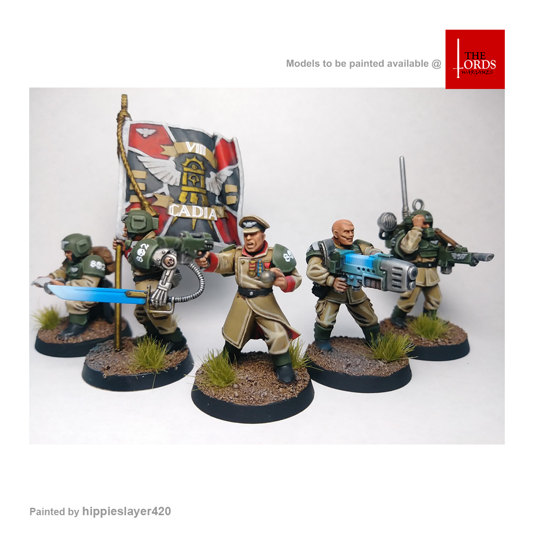  Astra Militarum: Cadian Command Squad 