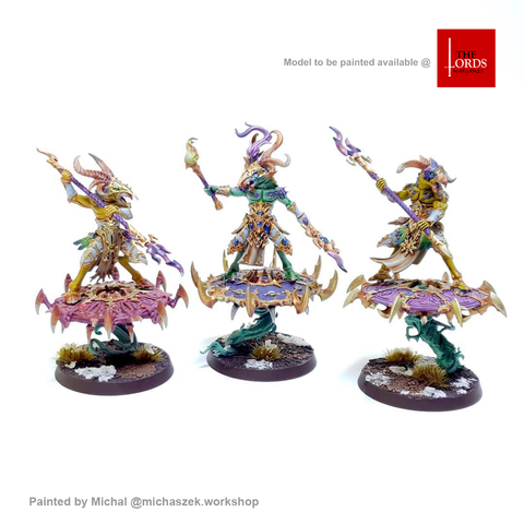  Disciples of Tzeentch: Tzaangor Enlightened 