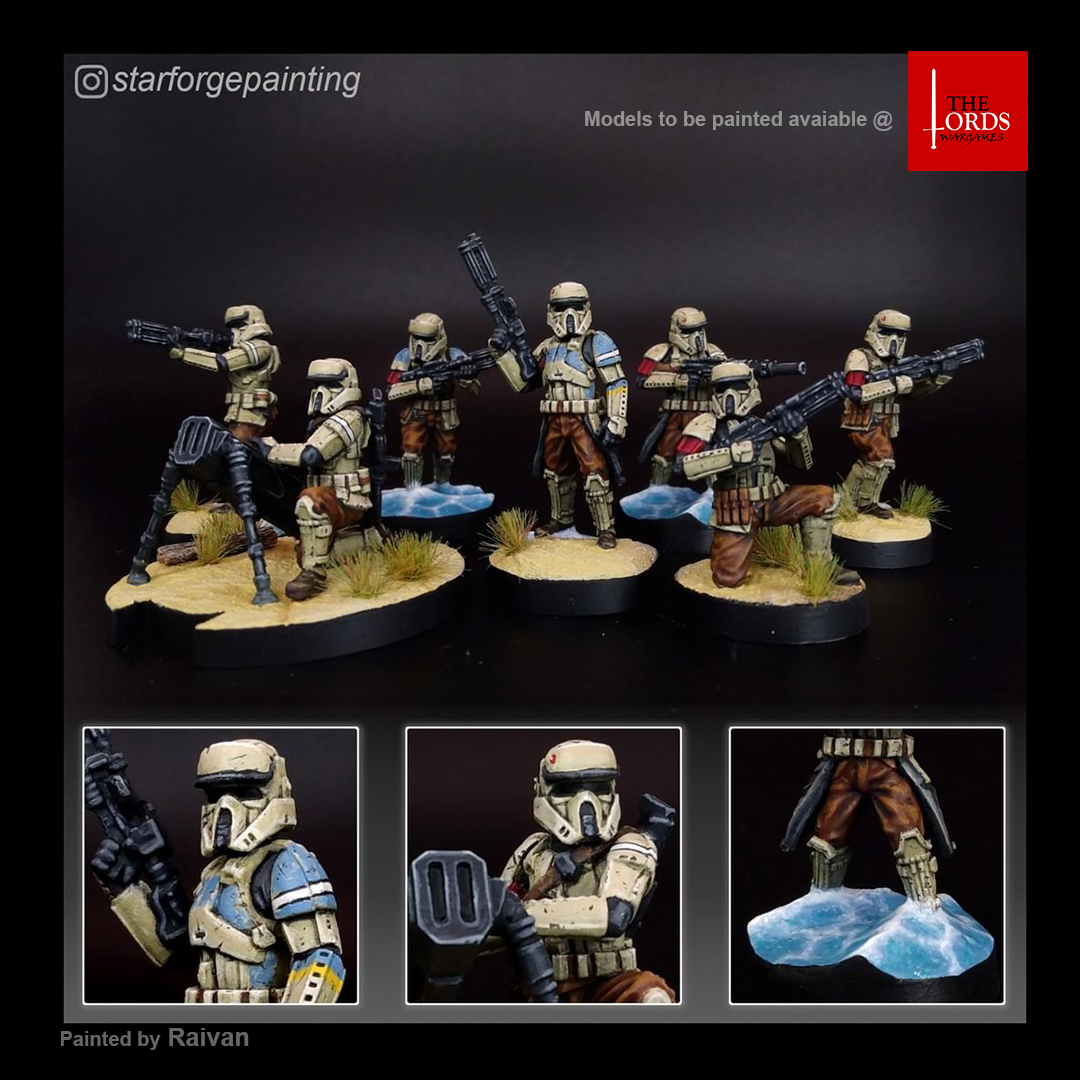  Star Wars Legion: Imperial Shoretroopers Unit Expansion 