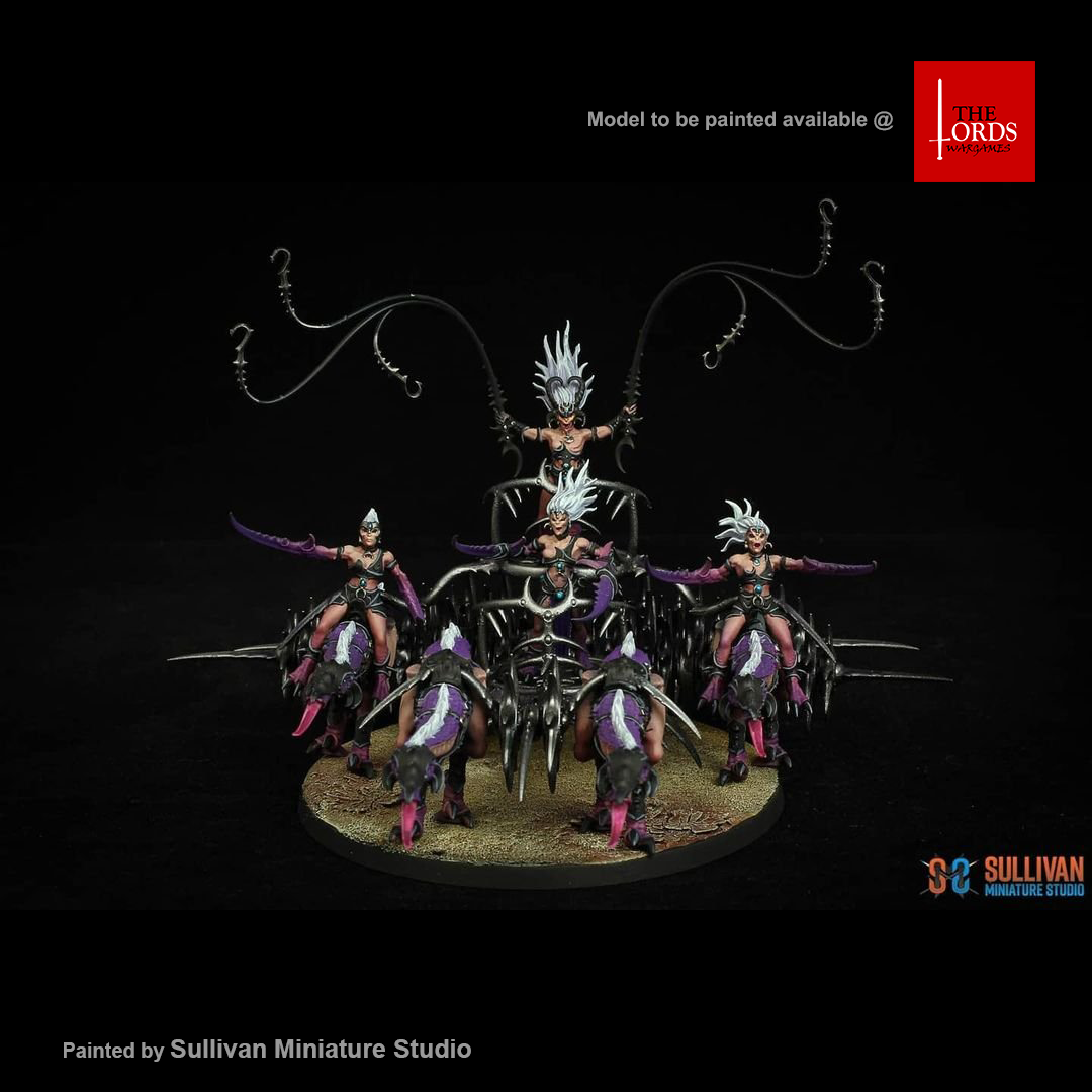  Hedonites of Slaanesh: Seeker Chariots of Slaanesh 