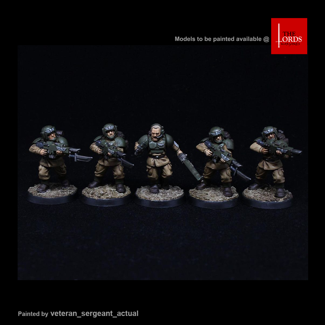  Astra Militarum: Cadian Infantry Squad 