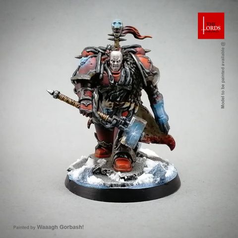  Chaos Space Marines: Chaos Lord 