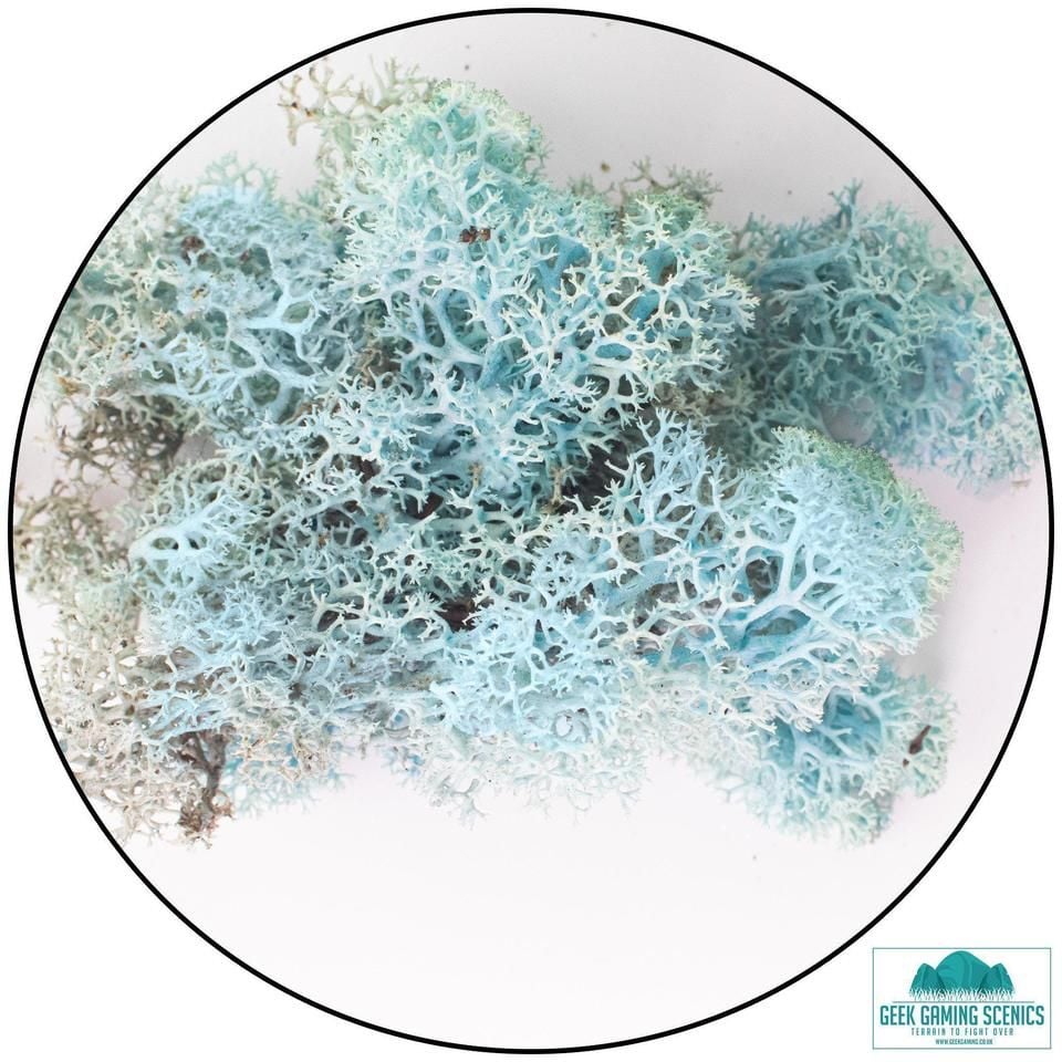  Geek Gaming Scenics: Lichen (20g) Aquamarine Blue 