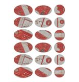  Warhammer 40,000 Sector Imperialis Citadel  60mm Round Bases and 75mm x90mm Oval Base 
