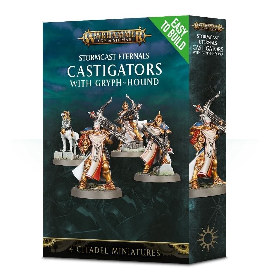  Stormcast Eternal: Castigators with Gryph-Hound 