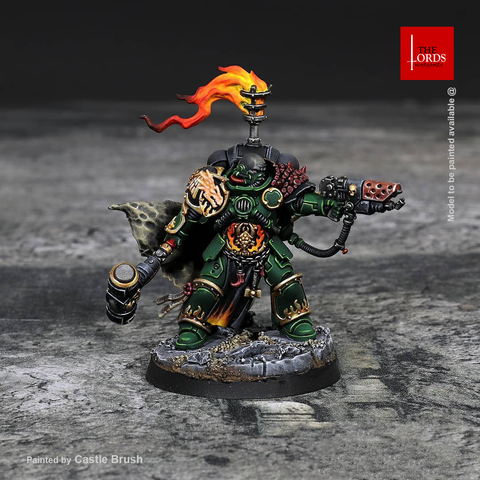  Space Marines: Salamanders Adrax Agatone 