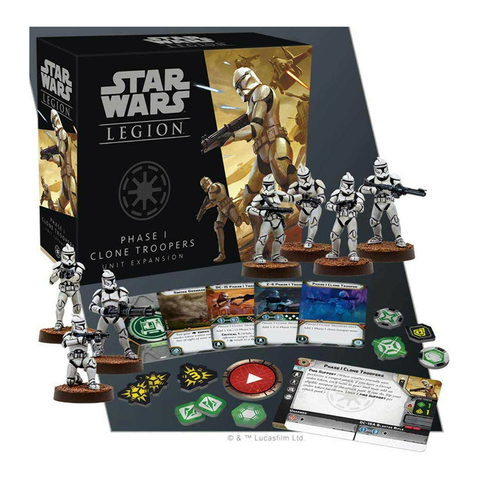  Star Wars Legion: Phase I Clone Troopers Unit Expansion 