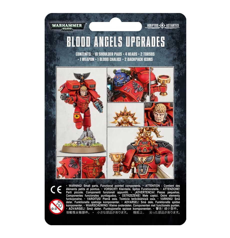  Space Marines: Blood Angels Upgrade Pack 