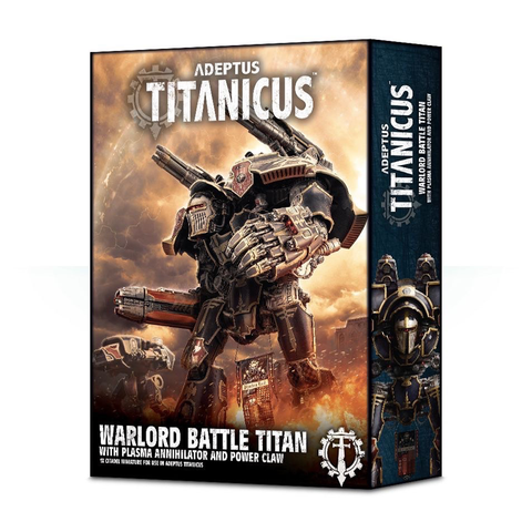 Adeptus Titanicus: Warlord Battle Titan With Plasma Annihilator and Power Claw 