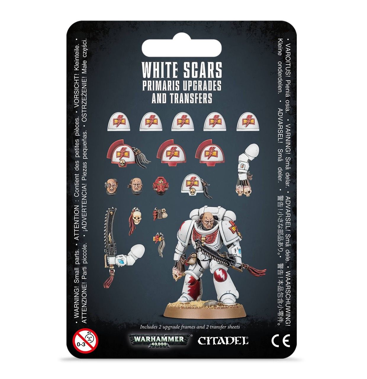  Space Marines: White Scars Primaris Upgrades and Transfers 