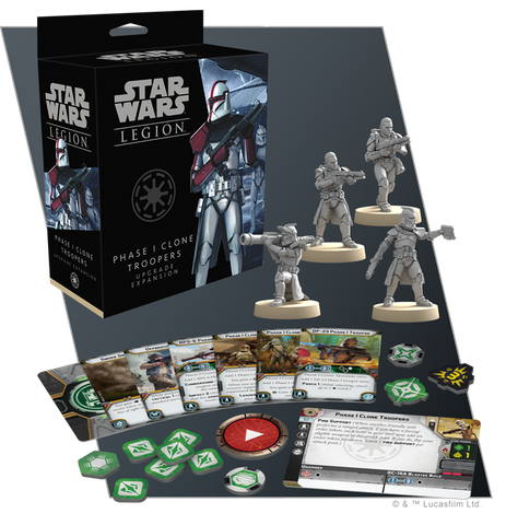  Star Wars Legion: Phase I Clone Trooper Upgrade Expansion 